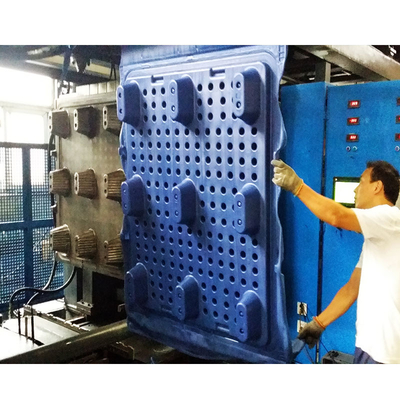 सस्ते हेवी ड्यूटी प्लास्टिक पैलेट क्रेट बॉक्स बनाने की मशीनरी 150 संचय शैली उड़ा मोल्डिंग मशीन