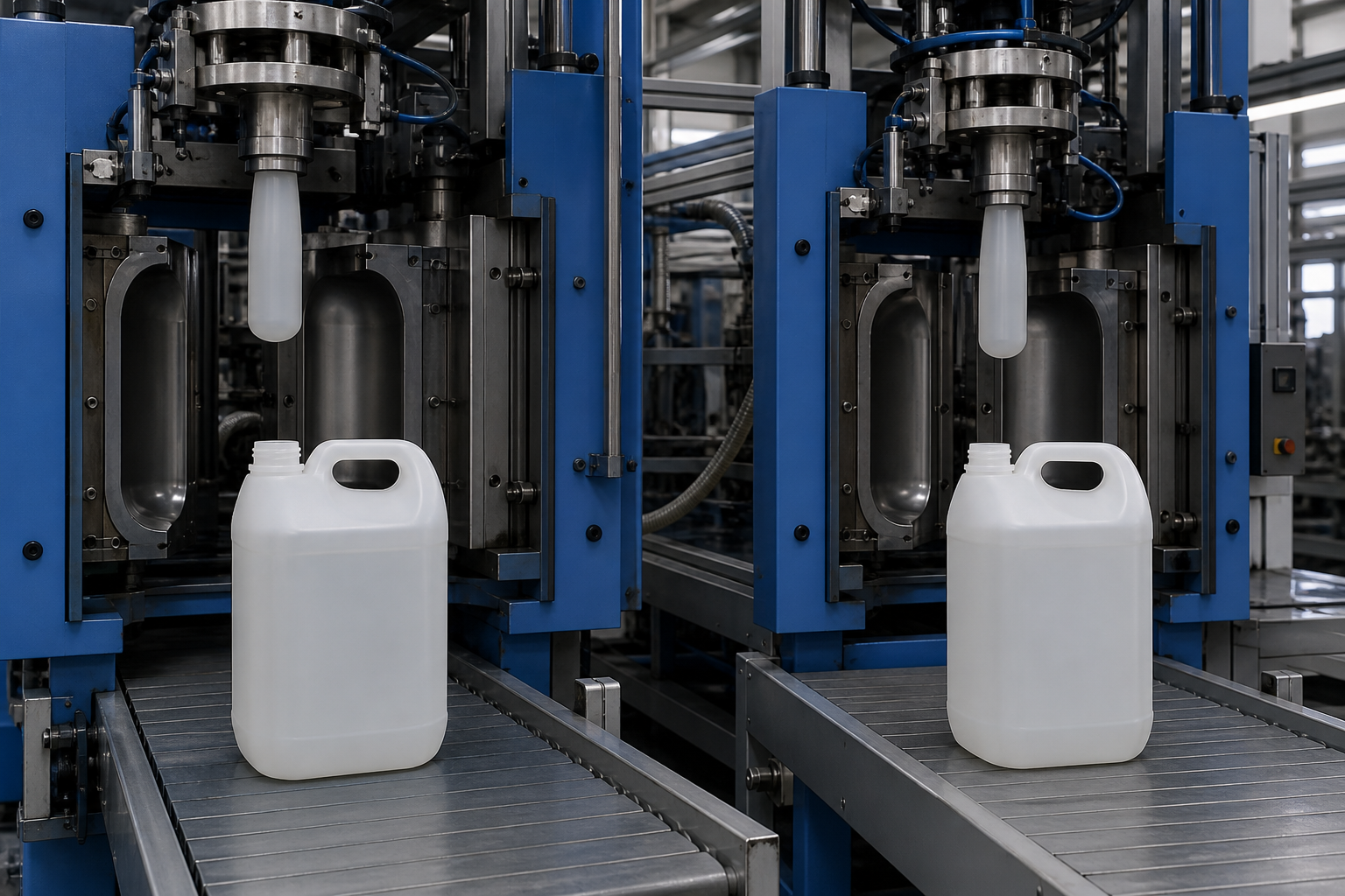 नवीनतम कंपनी ब्लॉग के बारे में Single-Station vs Double-Station Blow Molding Machines: What Is the Difference?