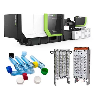 खरीदें पीईटी प्रीफॉर्म प्लास्टिक इंजेक्शन मोल्डिंग मशीन वाइड माउथ सीई 300 एल online manufacture