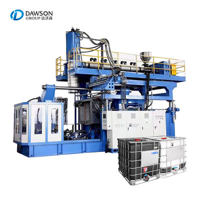 खरीदें 1000L वर्ग टैंक रासायनिक टैंक फूंकने की मशीन आईबीसी बनाने की मशीन हाई स्पीड एक्सट्रूज़न एचडीपीई फूंकने मोल्डिंग मशीन online manufacture