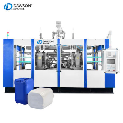 खरीदें पूरी तरह से स्वचालित 20L जेरी कैन डबल स्टेशन एचडीपीई बोतल जेरी कैन ब्लोइंग बनाना टैंक कंटेनर जार जार एक्सट्रूज़न ब्लो मोल्डिंग मशीन online manufacture