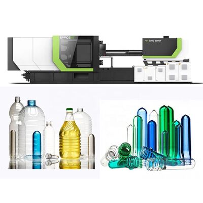 खरीदें सर्वो मोटर प्रकार पीईटी प्रीफॉर्म इंजेक्शन मोल्डिंग मशीन 630x600 मिमी टाई बार दूरी और 64-72 गुहा उच्च गति उत्पादन के साथ online manufacture