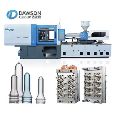 खरीदें उच्च उत्पादकता वाली 160 एमपीए इंजेक्शन दबाव वाली हाइड्रोलिक पीईटी प्रीफॉर्म इंजेक्शन मोल्डिंग मशीन online manufacture