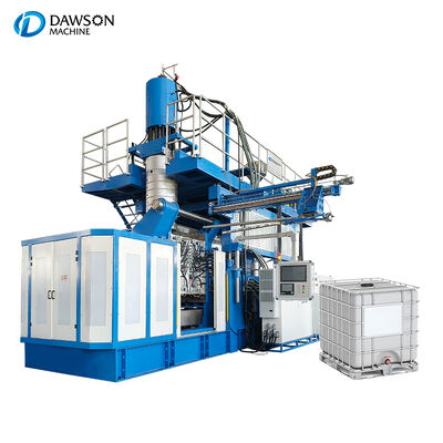 खरीदें 1000L High Productivity Extrusion Blow Molding Machine with Accumulator Head Design for IBC Tank Production online manufacture