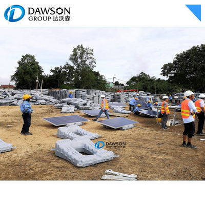 खरीदें प्लास्टिक फ्लोटिंग सोलर पैनल बैरियर बेस ब्लो मोल्डिंग मशीन online manufacture