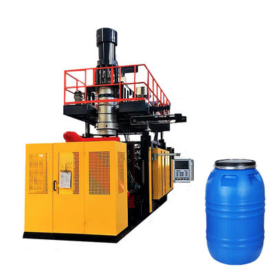 खरीदें 60l 120l Hdpe Extrusion Blow Molding Blue Plastic Drums Making Machines online manufacture