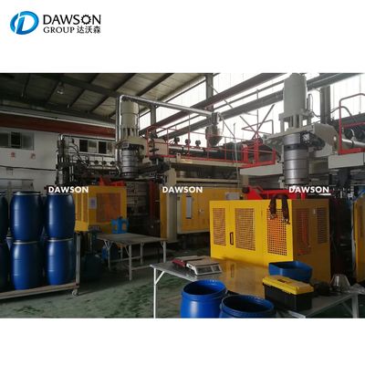 खरीदें Drum Blow Molding Machine 60L 120L 220L Hdpe Open Top Plastic Accumulator Type Die Head Blow Molding Machine online manufacture