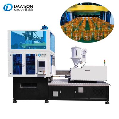 खरीदें छोटे प्लास्टिक पीईटी वाइड माउथ जार वन स्टेप इंजेक्शन स्ट्रेच ब्लो मोल्डिंग मशीन online manufacture