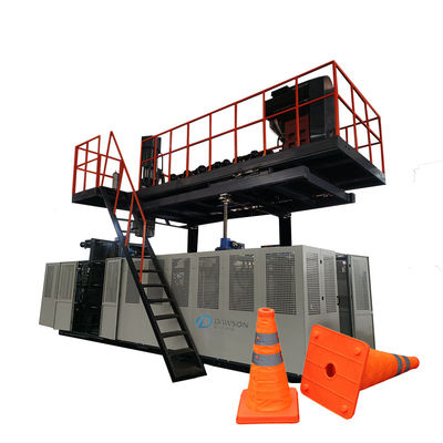 खरीदें रोडब्लॉक एक्सट्रूज़न ब्लो मोल्डिंग मशीन बैरल प्लास्टिक ब्लोइंग मशीन online manufacture