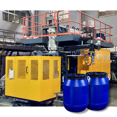 खरीदें प्लास्टिक एक्सट्रूज़न स्वचालित ब्लो मोल्डिंग मशीन 60L ओपन टॉप ड्रम मेकिंग online manufacture