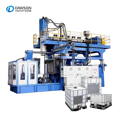 उच्च गुणवत्ता वाले प्लास्टिक 500-1000L IBC कंटेनर बनाने एक्सट्रूज़न ब्लो मोल्डिंग विनिर्माण मशीन
