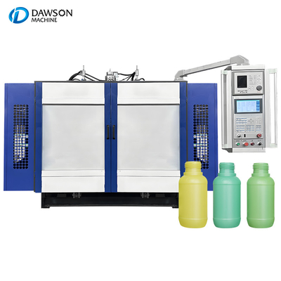 स्वचालित 500ml 1L एचडीपीई एक्सट्रूज़न ब्लो मोल्डिंग मशीन कीटनाशक बोतलें बनाने की कीमत