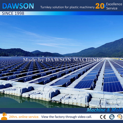 स्वचालित प्लास्टिक फ्लोटिंग पोंटून प्लेटफॉर्म बनाने की मशीन एचडीपीई एक्सट्रूज़न ब्लो मोल्डिंग मशीन