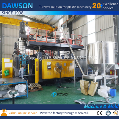 स्वचालित प्लास्टिक फ्लोटिंग पोंटून प्लेटफॉर्म बनाने की मशीन एचडीपीई एक्सट्रूज़न ब्लो मोल्डिंग मशीन