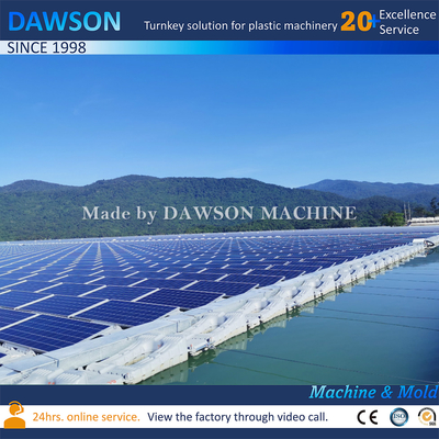 DSB100 एचडीपीई डॉक फ्लोट एक्सट्रूज़न ब्लो मोल्डिंग मशीन सुचारू उत्पादन के लिए