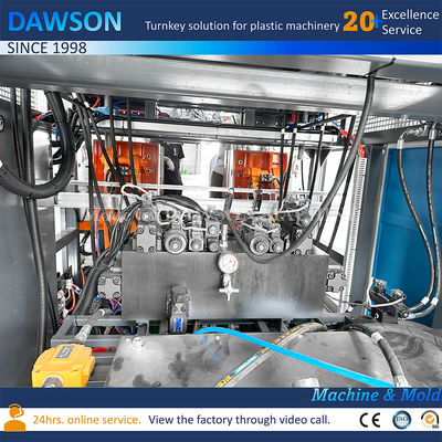 हाई स्पीड एचडीपीई वाशिंग डिटर्जेंट डबल स्टेशन बोतल एक्सट्रूज़न ब्लो मशीन कीमत