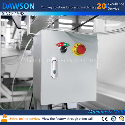 स्वचालित डबल स्टेशन डबल हेड दैनिक रसायन लॉन्ड्री डिटर्जेंट क्लीनर बोतल एक्सट्रूज़न ब्लो मोल्डिंग मशीनें