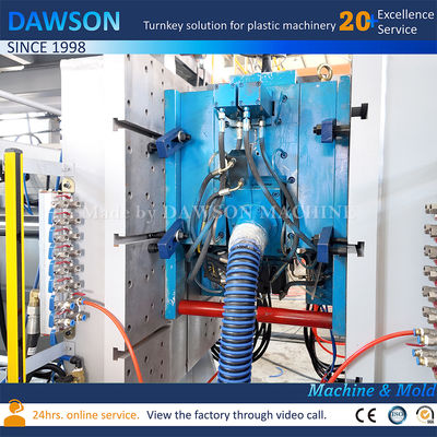 टीईईई/पीई/पीपी/टीपीवी कार एयर इनटेक होज़ डक्ट पाइप उत्पादन लाइन प्लास्टिक बनाने की मशीन सर्वो मोटर के साथ