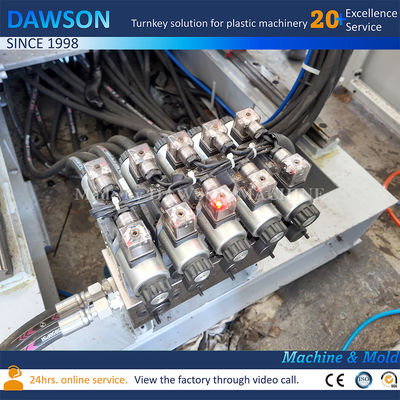 टीईईई/पीई/पीपी/टीपीवी कार एयर इनटेक होज़ डक्ट पाइप उत्पादन लाइन प्लास्टिक बनाने की मशीन सर्वो मोटर के साथ