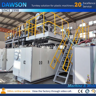 फैक्टरी डायरेक्ट पीपी पीई एबीएस ऑटो स्पेयर पार्ट्स प्लास्टिक एयरबॉक्स इंटेक होज़ 3डी ब्लोइंग मोल्डिंग मशीन