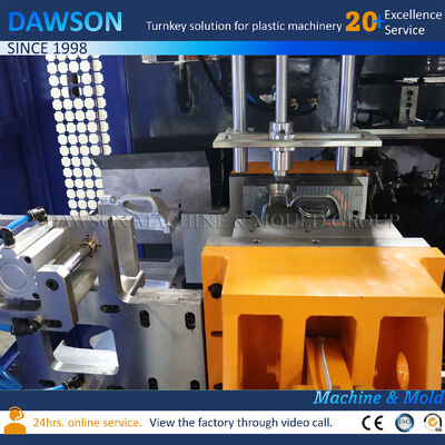 85mm Screw Diameter 110kN Clamping Force Plastic Hdpe Laundry Detergent Bottle Making Extrusion Blow Molding Machine