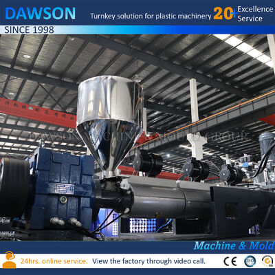 85mm Screw Diameter 110kN Clamping Force Plastic Hdpe Laundry Detergent Bottle Making Extrusion Blow Molding Machine