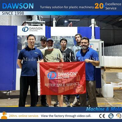 3 पेंच ताप क्षेत्र आसान संचालन उत्पादन एक्सट्रूज़न ब्लो मोल्डिंग मशीन प्लास्टिक दूध पानी की बोतल मशीनें