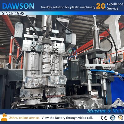 पेंच एलडी अनुपात 24 11kw तेल पंप मोटर शक्ति एचडीपीई जेरी कैन बोतल उड़ाने की मशीन 10 15 20 25 30L एक्सट्रूज़न ब्लो मोल्डिंग मशीन