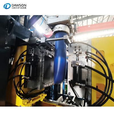 130 किलोग्राम प्रति घंटे आउटपुट 10L 20L 25L 30L जेरीकैन स्टैक बोतल के लिए एक्सट्रूज़न ब्लो मोल्डिंग मशीन स्नेहक तेल ताड़ के तेल की बोतल