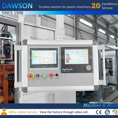 Die head number 1 2 3 4 Plastic 5L 10L Litter Liquid Canister Pesticide Bottle Blow Molding Making Machine Mold platen size 490