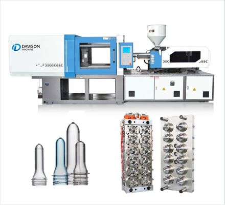 17000kg Weight High Speed Servo Type PET Preform Injection Molding Machine with 439g per Second Injection Rate