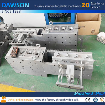 30kw Extruder Motor Power Double Station HDPE Extrusion Blow Molding Machine for 1 Liter 3 Liter Soy Sauce Bottles