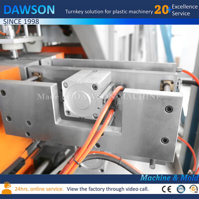 पूरी तरह से इलेक्ट्रिक 5L एचडीपीई कपड़े धोने डिटर्जेंट बोतलें ब्लो मोल्डिंग मशीन तीन डाई सिर एक्सट्रूज़न ब्लो मोल्डिंग मशीन