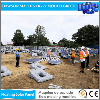 एचडीपीई प्लास्टिक पानी की सतह प्लास्टिक फ्लोटिंग सौर पैनल उड़ा मोल्डिंग मशीन